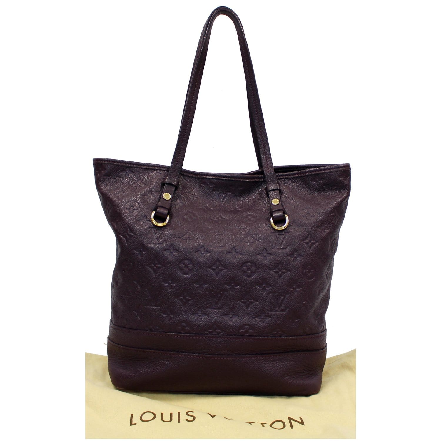 Louis Vuitton Citadine Monogram Empreinte Leather PM Bucket Tote +