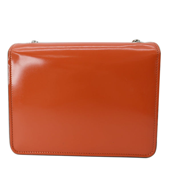 GUCCI Interlocking G Closure Leather Shoulder Bag | DDH