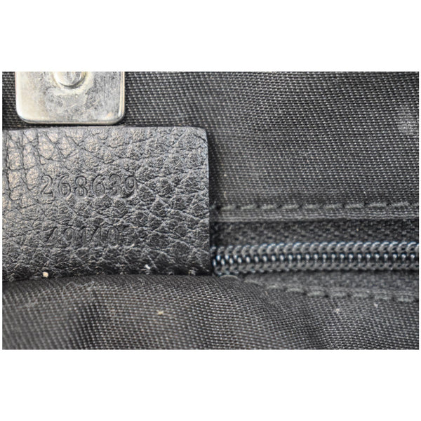 Gucci Abbey Pocket Medium GG Denim bag code