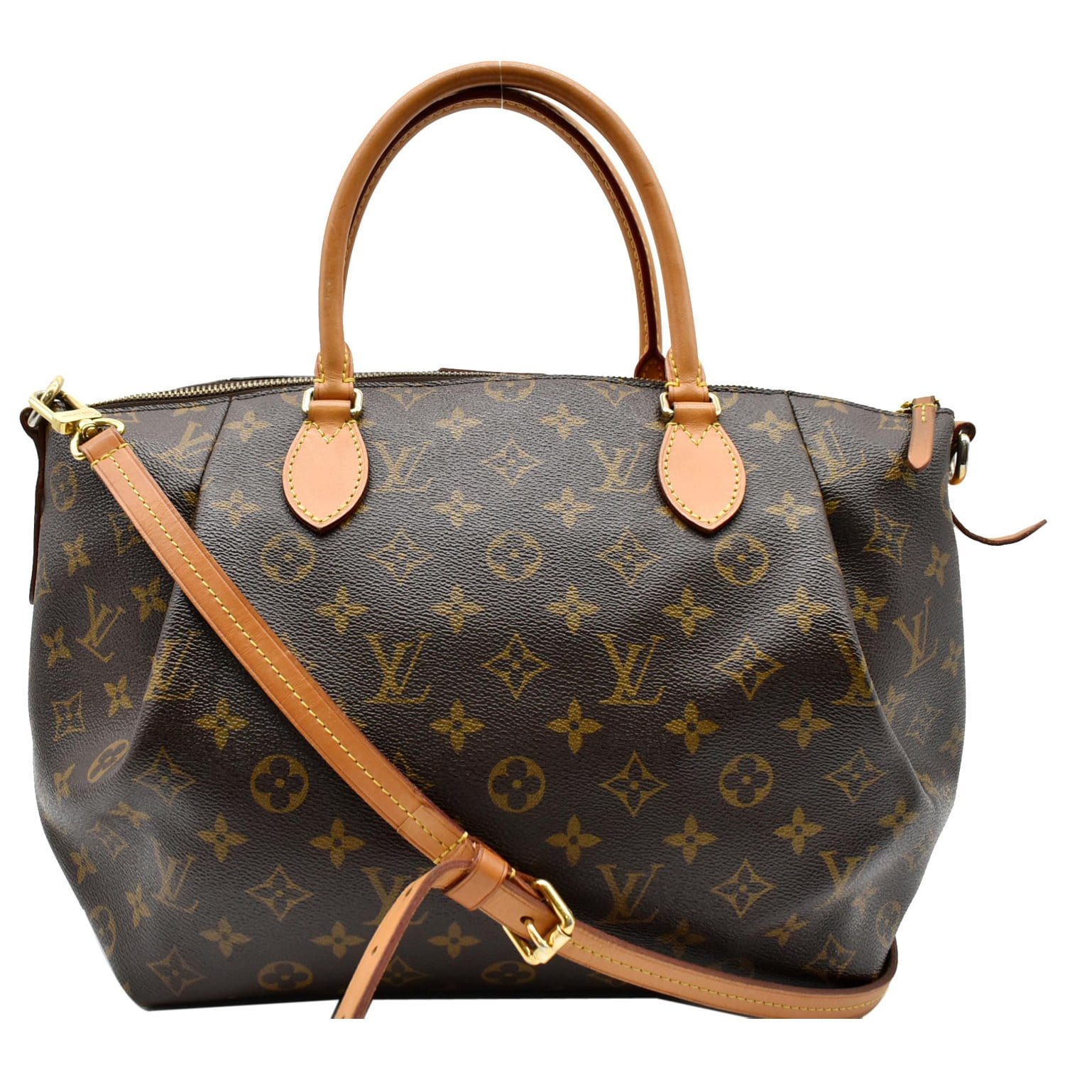 Louis Vuitton, Bags, Louis Vuitton Turenne Mm Monogram Canvas 2way  Shoulder Bag Brown