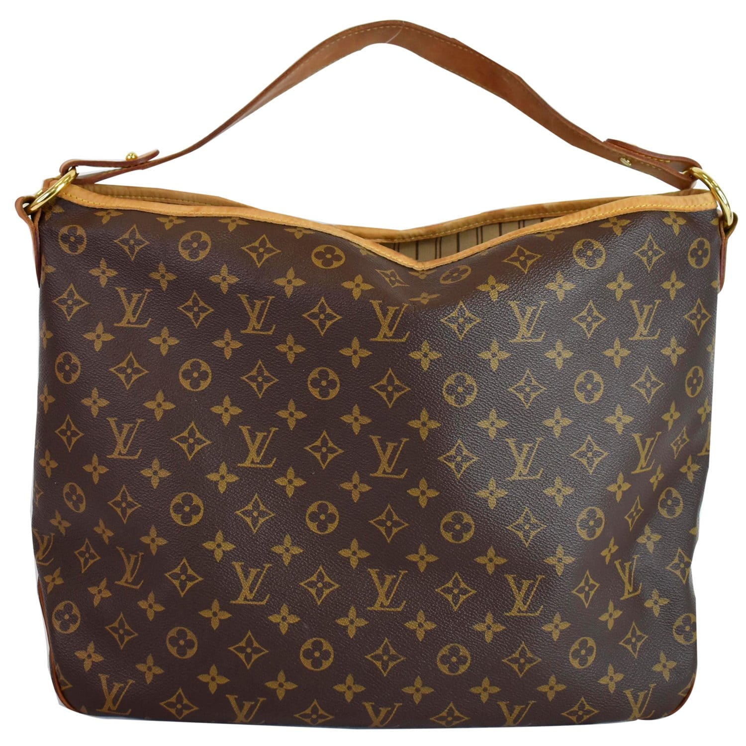 Louis Vuitton Brown Monogram Canvas mm Delightful Shoulder Bag