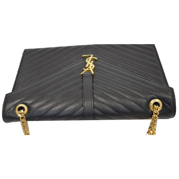 Yves Saint Laurent Large Envelope Grain De Poudre Bag - YSL logo | DDH