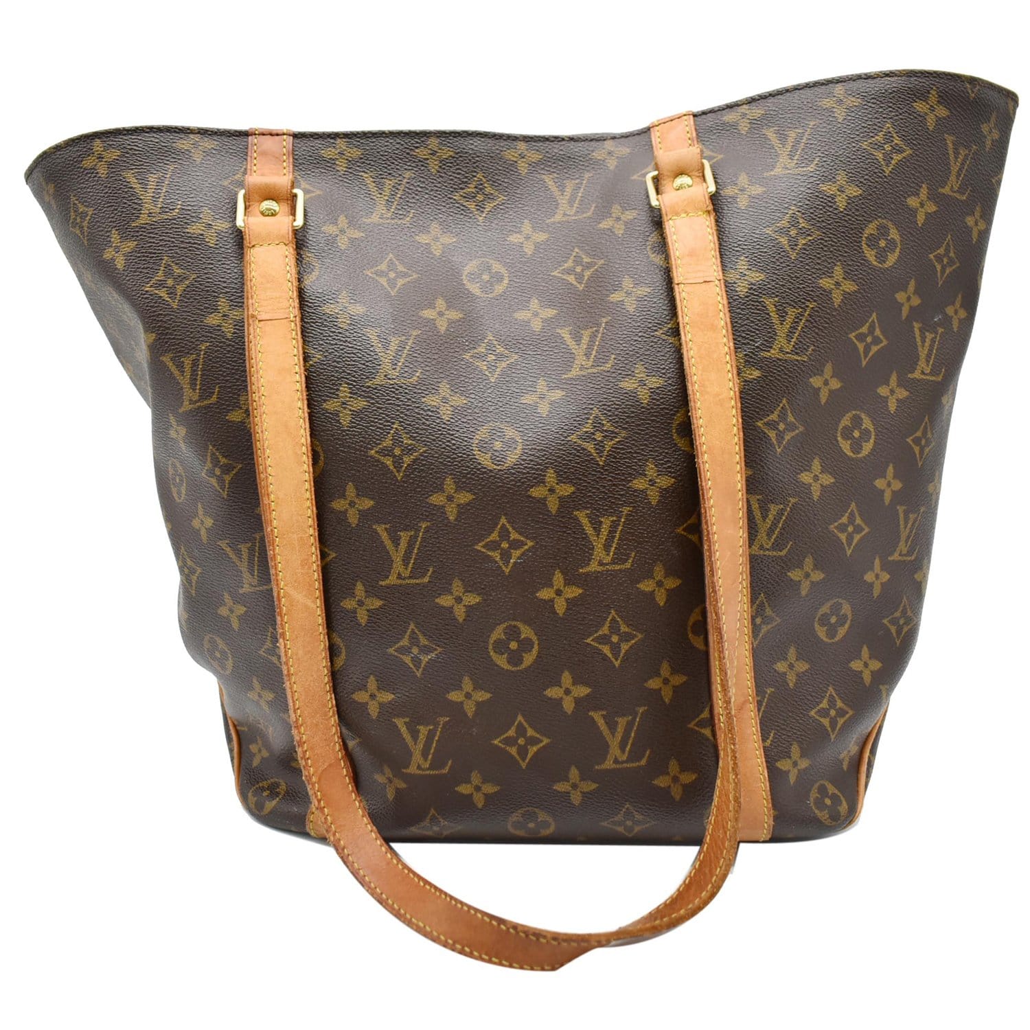 Pre-Owned Louis Vuitton Tote Bag Cite MM Brown Beige Monogram M51181 Canvas  Nume Leather FL0032 LOUIS VUITTON Square (Good) 