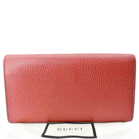 Gucci GG Interlocking Continental Leather Wallet - DDH