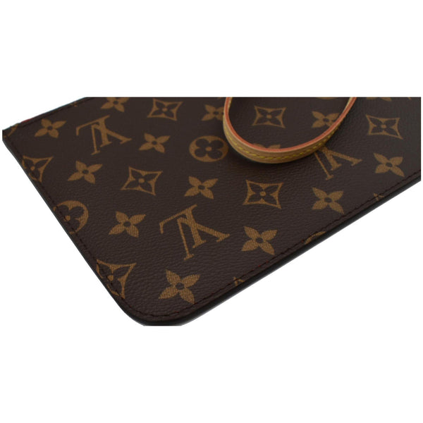Louis Vuitton Neverfull MM Monogram Canvas Pochette Pouch
