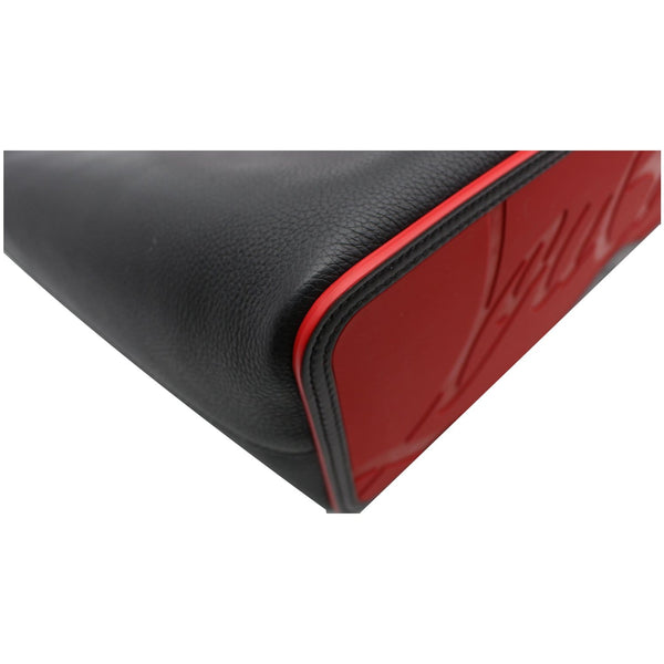 CHRISTIAN LOUBOUTIN Cabata Small Empire Paris Leather Tote Bag Black