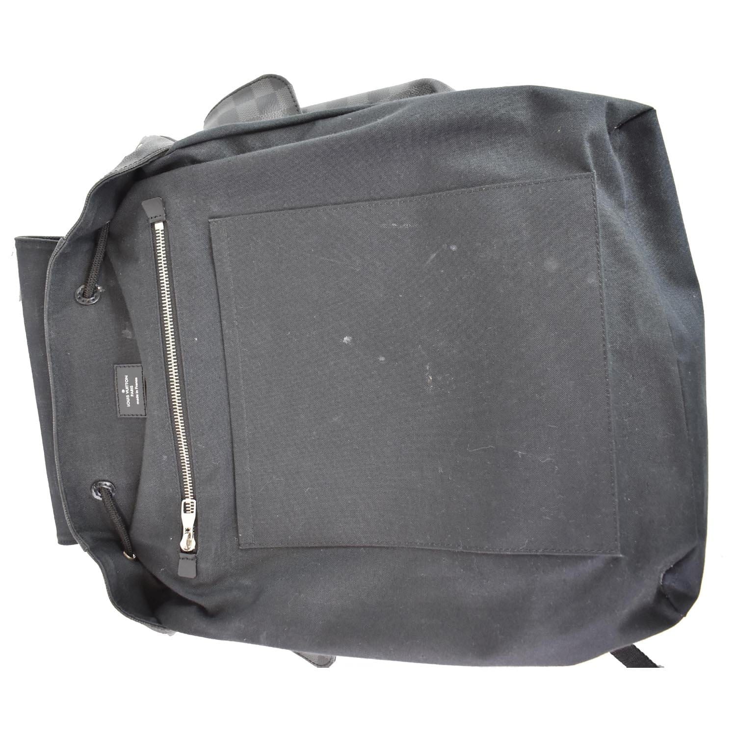 Louis Vuitton Christopher Backpack Limited Edition Nemeth Damier Graphite PM  Black 220202203