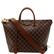 LOUIS VUITTON Belmont Damier Ebene Shoulder Bag Brown