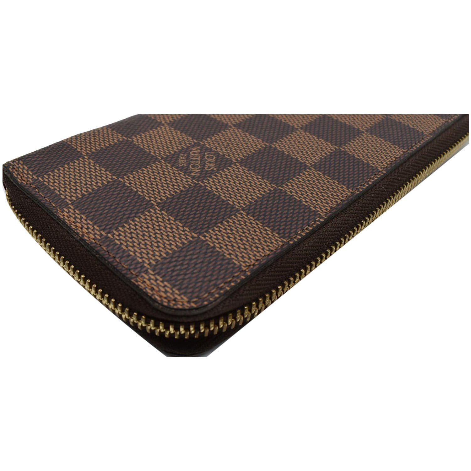 Zippy patent leather wallet Louis Vuitton Brown in Patent leather - 34502373