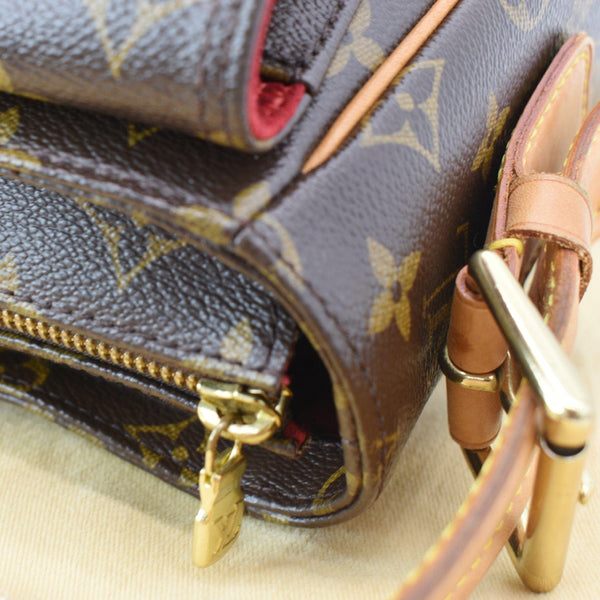 LOUIS VUITTON Viva Cite GM Monogram Canvas Shoulder Bag Brown