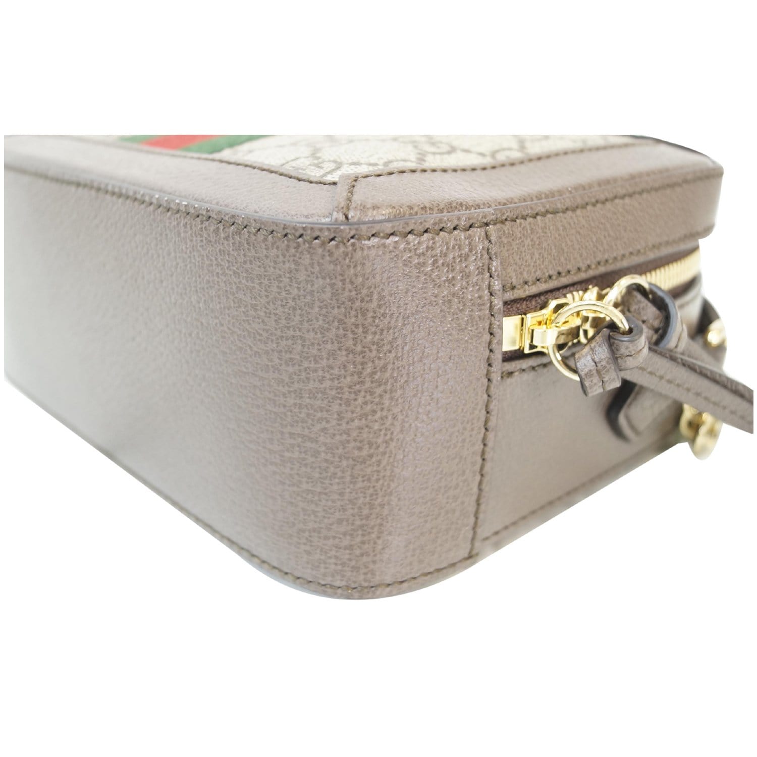Ophidia GG Small Handbag Beige & Ebony Supreme Canvas - Leather Handba –  Luxe Tas