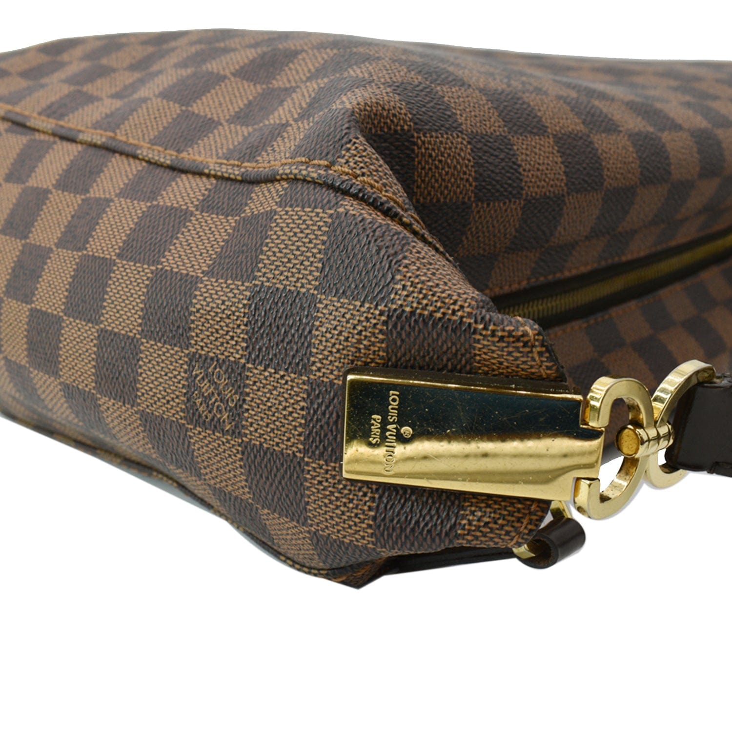 Louis Vuitton Damier Ebene Portobello N45271 Brown Cloth ref.1030317 - Joli  Closet