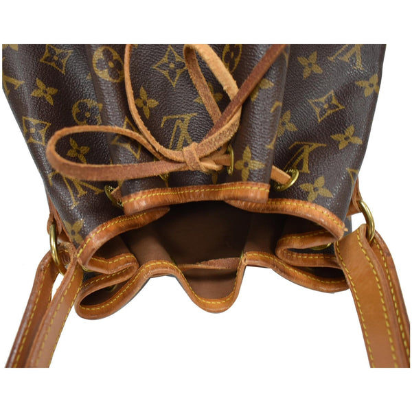 LOUIS VUITTON Noe BB Monogram Canvas Shoulder Bag Brown