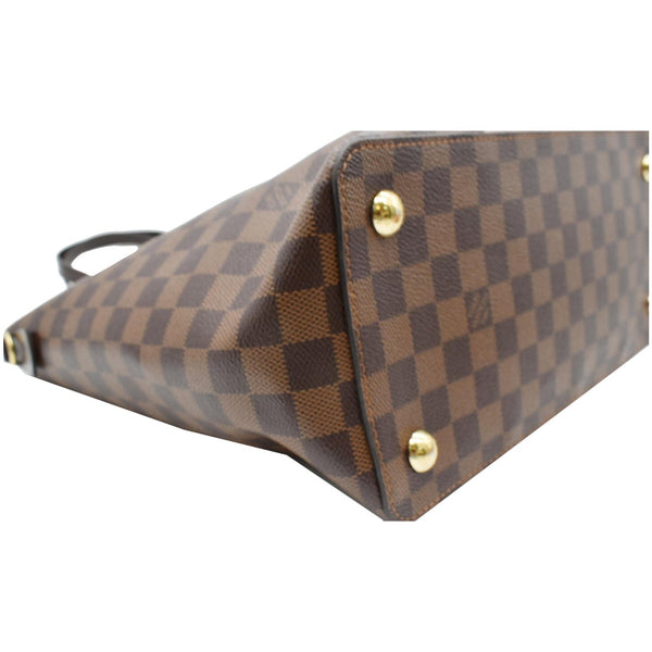 LOUIS VUITTON Jersey Damier Ebene Shoulder Bag Magnolia