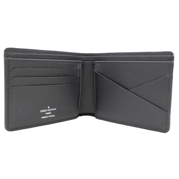 LOUIS VUITTON Damier Graphite Canvas Multiple Wallet Black