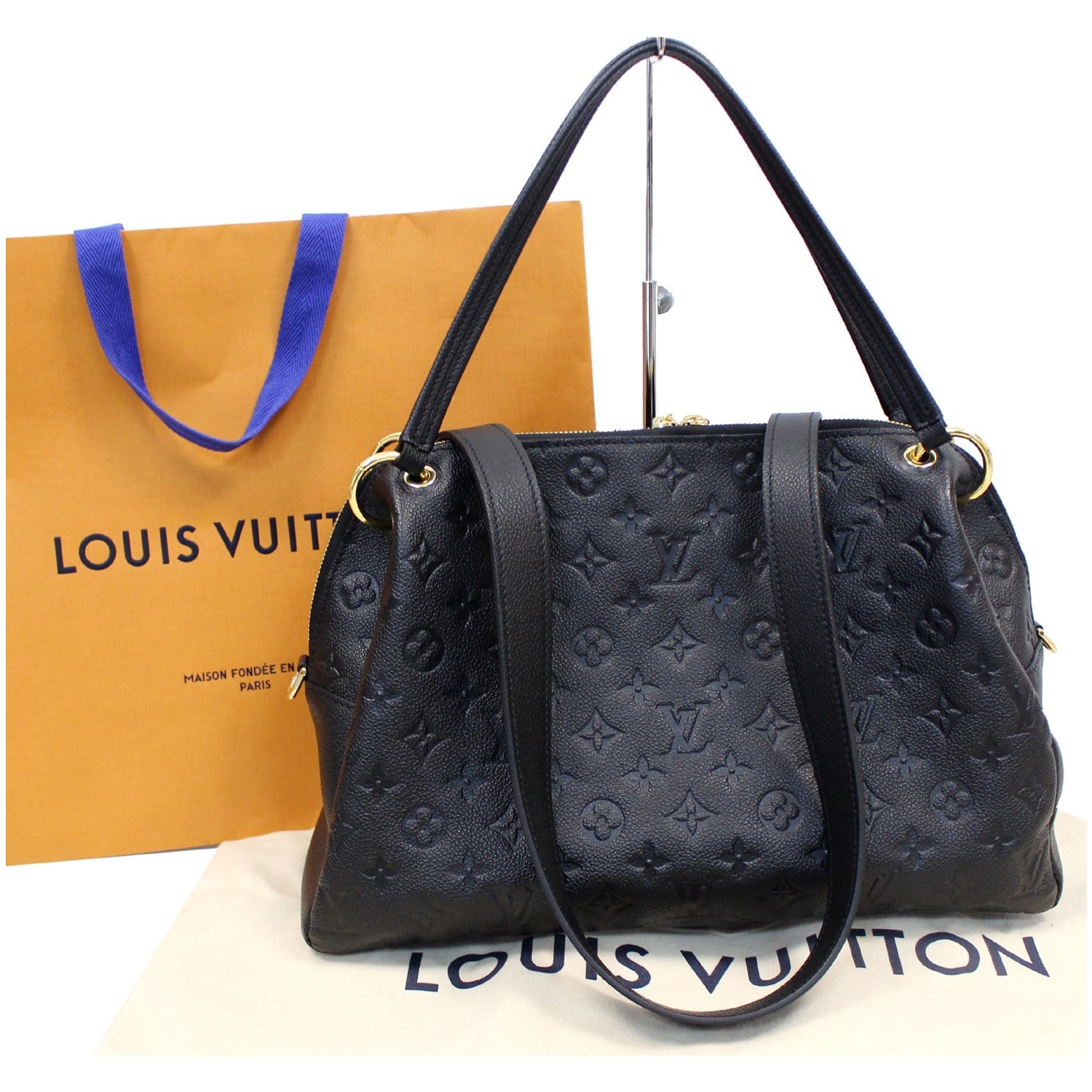 Louis Vuitton Louis Vuitton Amplant Pontu PM 2way Handbag Black