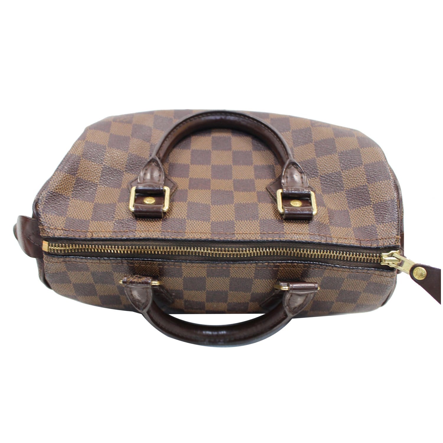 Speedy doctor 25 leather handbag Louis Vuitton Brown in Leather - 33278305