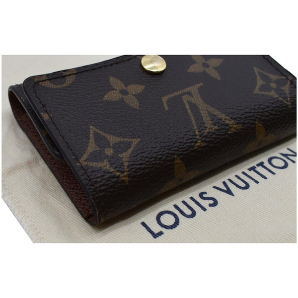 LOUIS VUITTON Monogram Canvas 6 Key Holder Brown