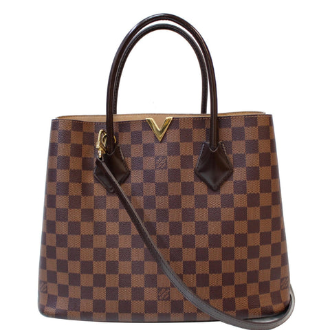 LOUIS VUITTON Kensington Damier Ebene Shoulder bag Brown