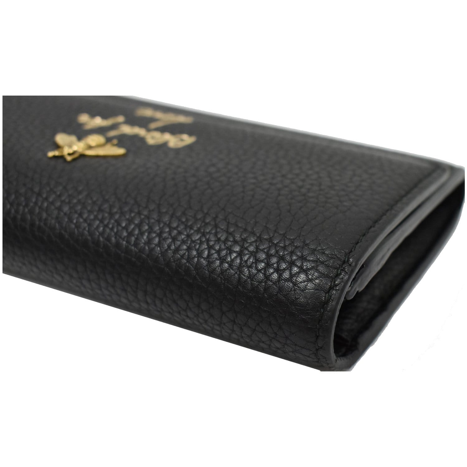 Gucci Animalier Bee Black Leather Bifold Wallet - A World Of Goods For You,  LLC