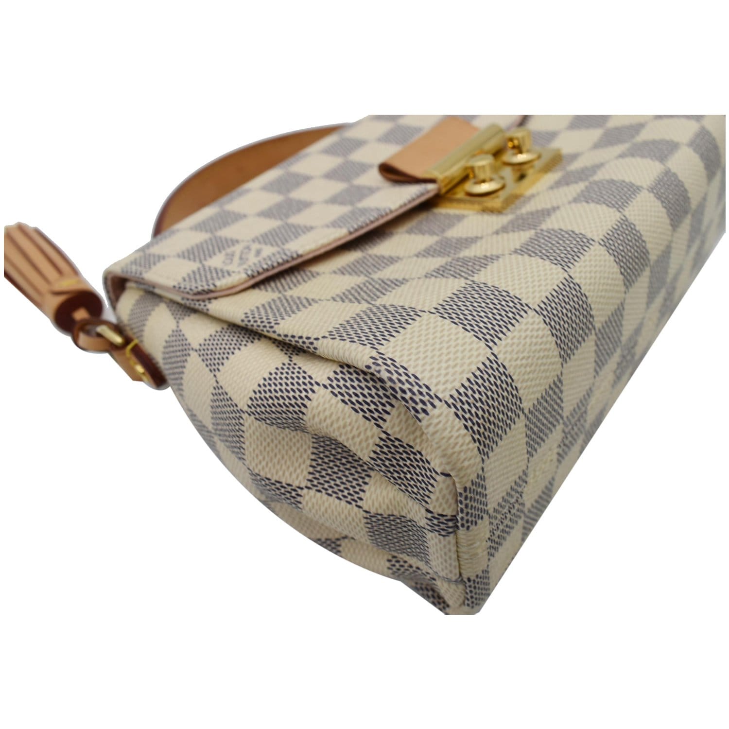Louis Vuitton Croisette Damier Azur Shoulder Crossbody Bag