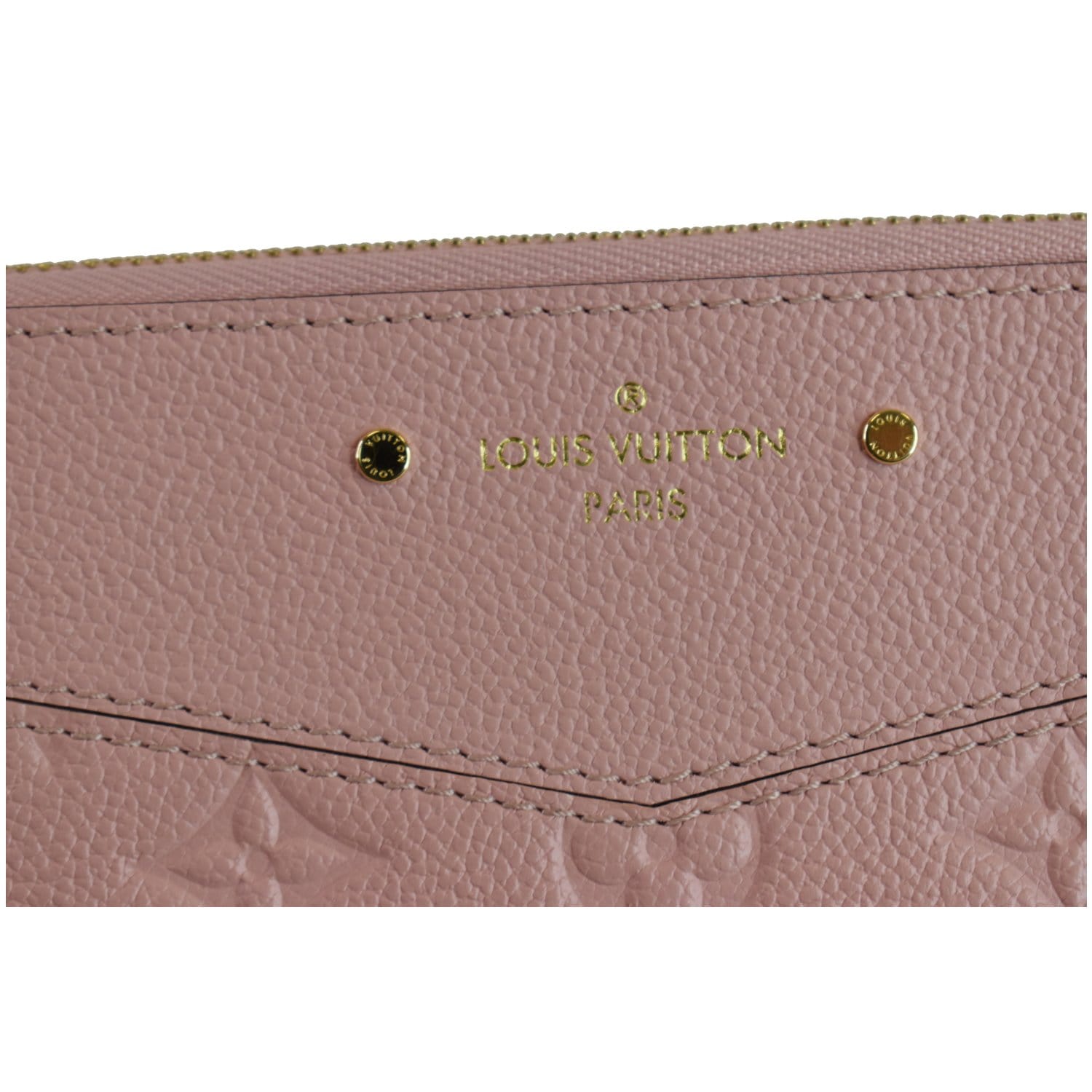Louis Vuitton Félicie Pochette Rose Poudre Monogram Empreinte Leather