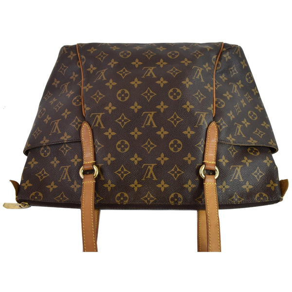LOUIS VUITTON Totally MM Monogram Canvas Shoulder Bag Brown