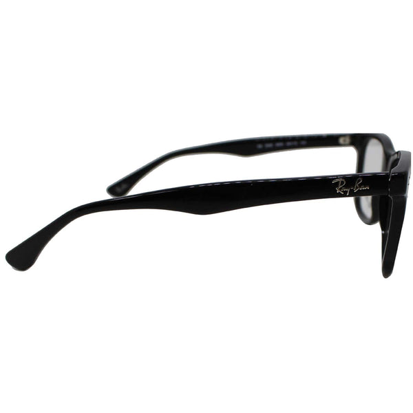 Ray-Ban RX5248 2000 49 Shiny Black Frame Eyeglasses Demo Lens