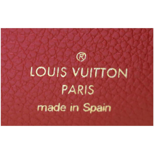 LOUIS VUITTON Pallas Compact Monogram Canvas Wallet Cerise
