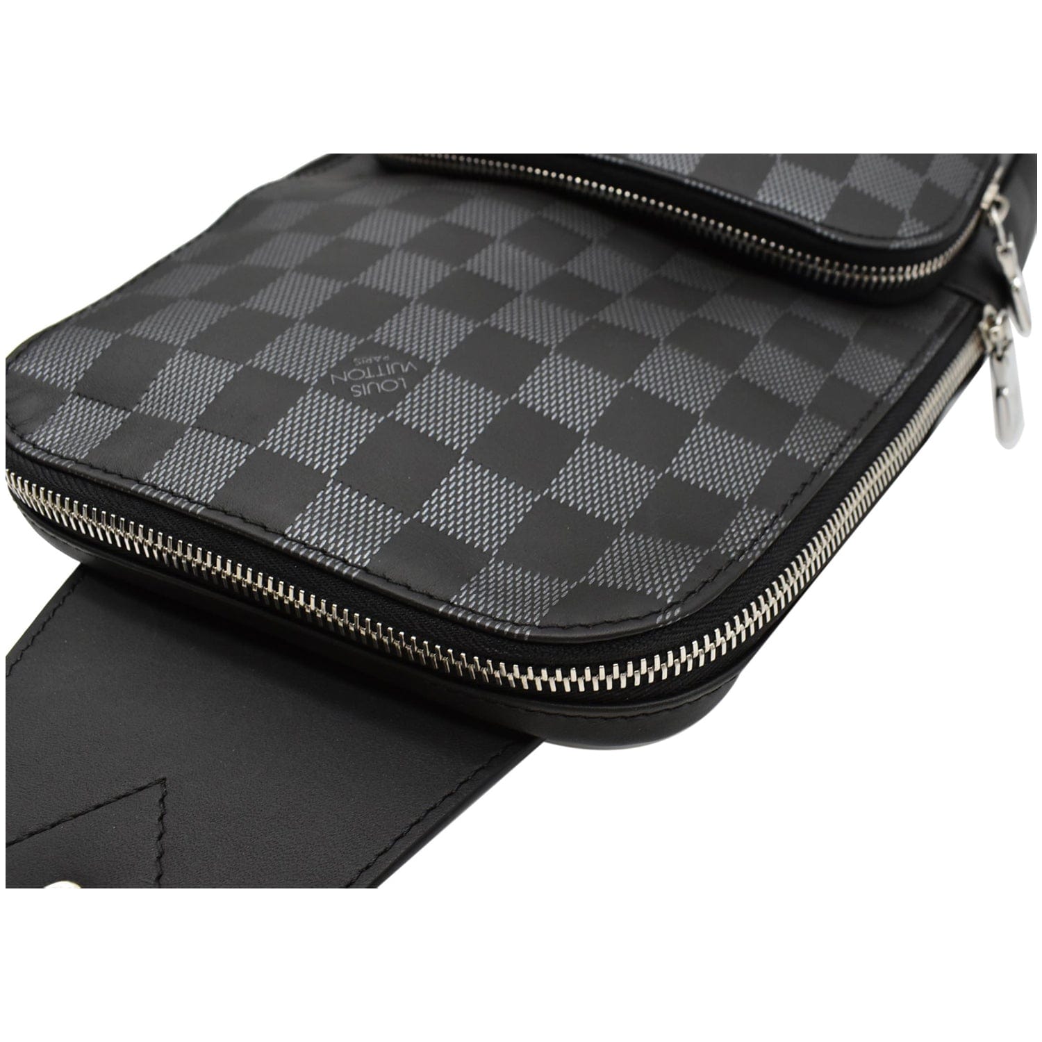 Louis Vuitton Avenue Sling Damier Graphite Crossbody Bag