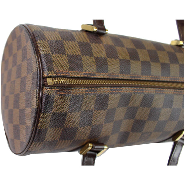 Louis Vuitton Papillon 30 Damier Ebene Shoulder Bag left side corner