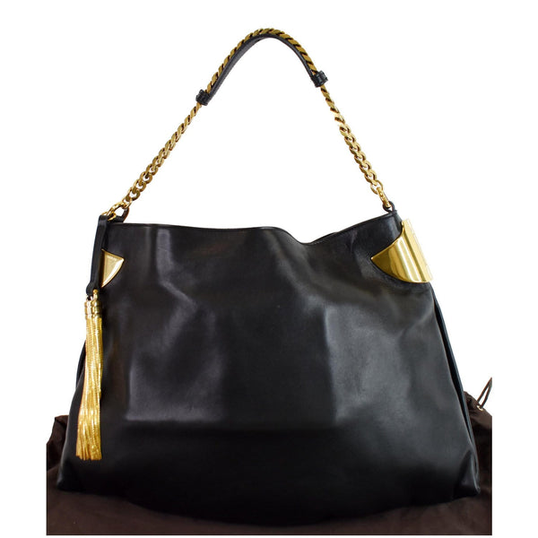 Gucci Emily 1970 Medium Leather Shoulder Handbag