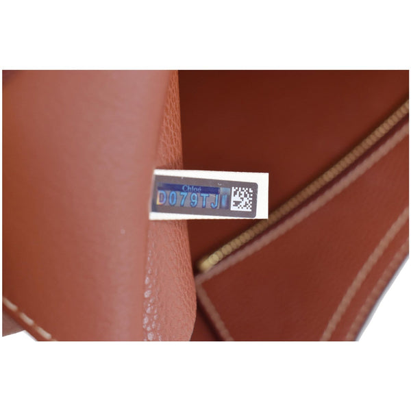 CHLOE Darryl large Grain Leather Hobo/Shoulder Bag Brown