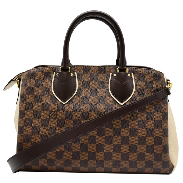 LOUIS VUITTON Normandy Damier Ebene Shoulder Bag Brown