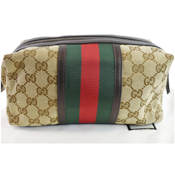 Gucci GG Monogram Web Small Cosmetic Case