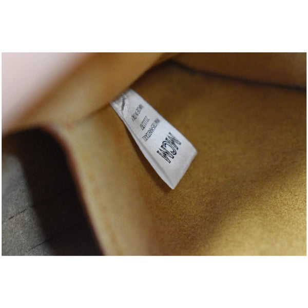 MCM Milla Mini Leather Top Handle Shoulder Bag Yellow - Last Call