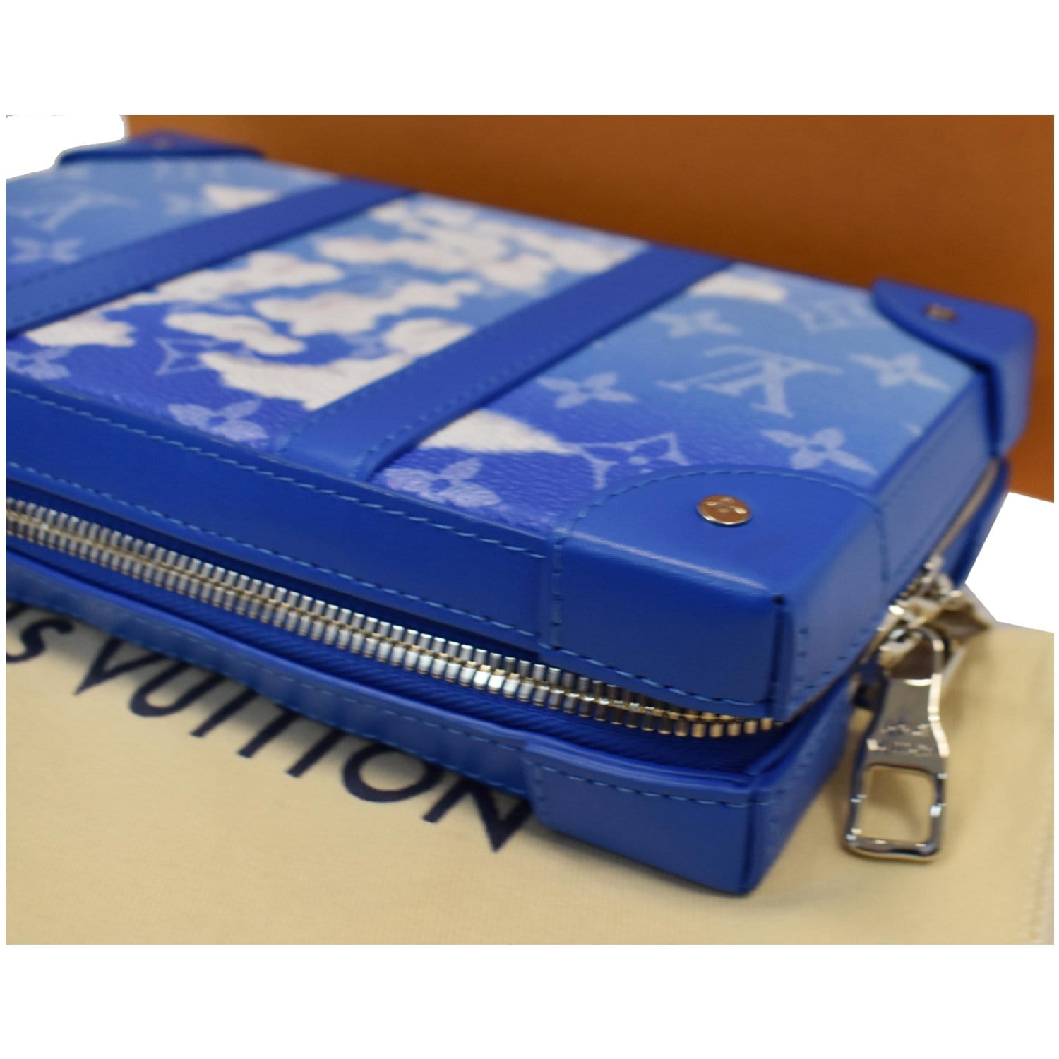 Louis Vuitton Soft Trunk Bag Limited Edition Monogram Clouds Blue 23112716