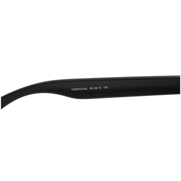 OAKLEY OO9374-01 Frogskins Lite Matte Black Sunglasses Gray Lens