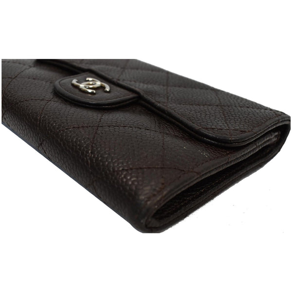 Chanel Classic Flap Caviar Leather Card Holder | shop @DDH