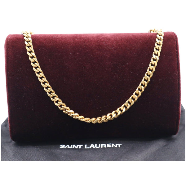Yves Saint Laurent Kate Medium Tassel Velvet Crossbody Bag