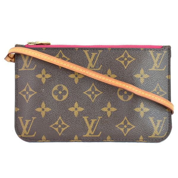 Louis Vuitton z Monogram Canvas Neverfull PM Pouch - bag belt