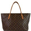 LOUIS VUITTON Raspail MM Monogram Canvas Shoulder Bag Brown