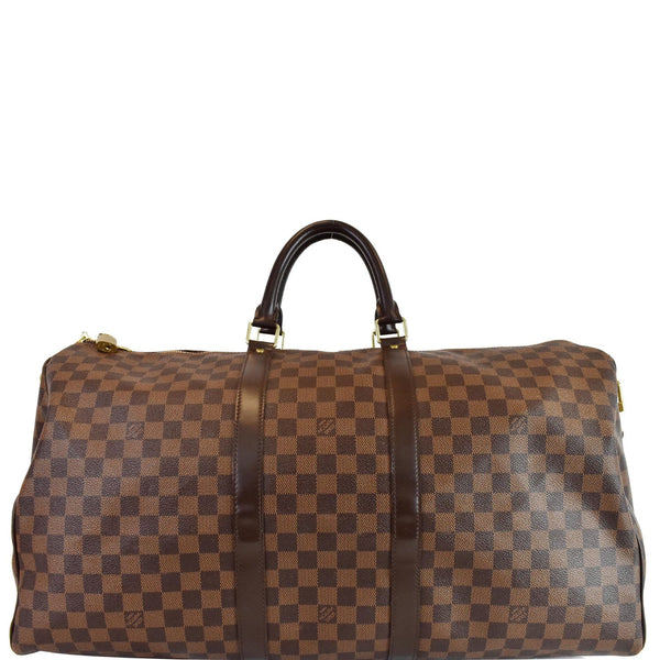 Louis Vuitton Keepall Bandouliere 55 Travel Bag -  handles