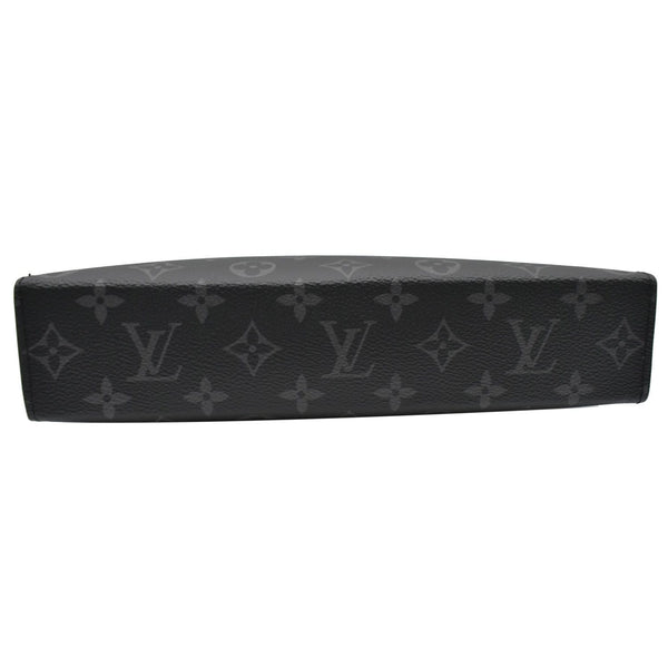 Louis Vuitton Voyage MM Monogram Eclipse Pochette Bag bottom