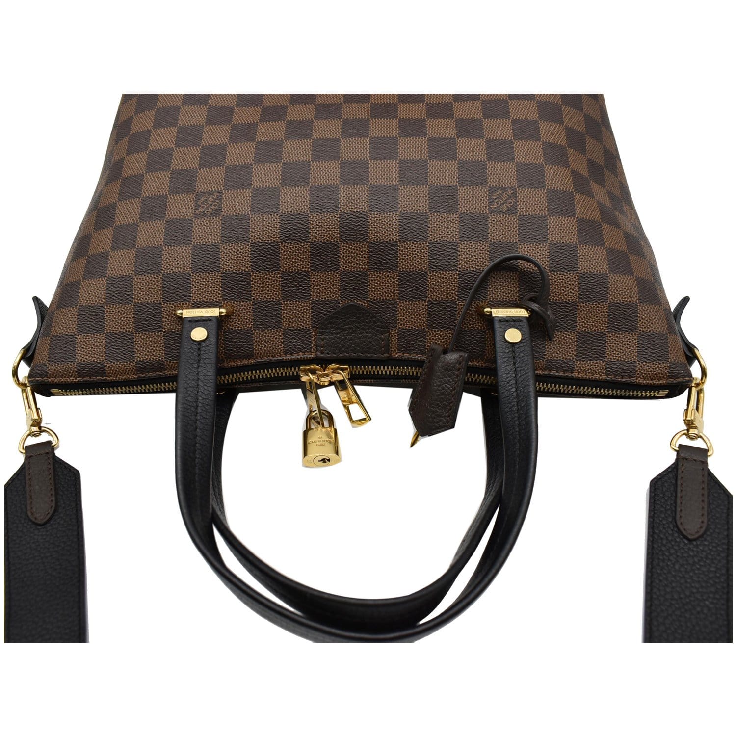 Louis Vuitton Hyde Park Damier Ebene Shoulder Bag
