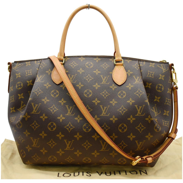 LOUIS VUITTON Turenne GM Monogram Canvas 2 Way Shoulder Bag Brown