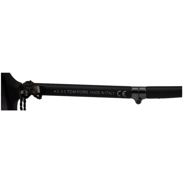 TOM FORD FT0381 60B 59 Dalton Folding Sunglasses Smoke Gradient Polarized Lens