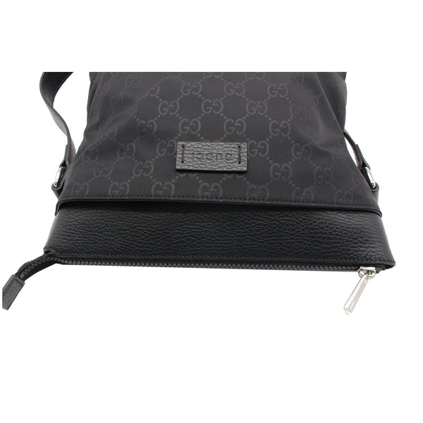GUCCI GG Monogram Nylon Small Messenger Bag Black 510342