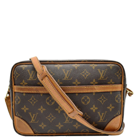LOUIS VUITTON Trocadero Monogram Canvas Shoulder Bag Brown