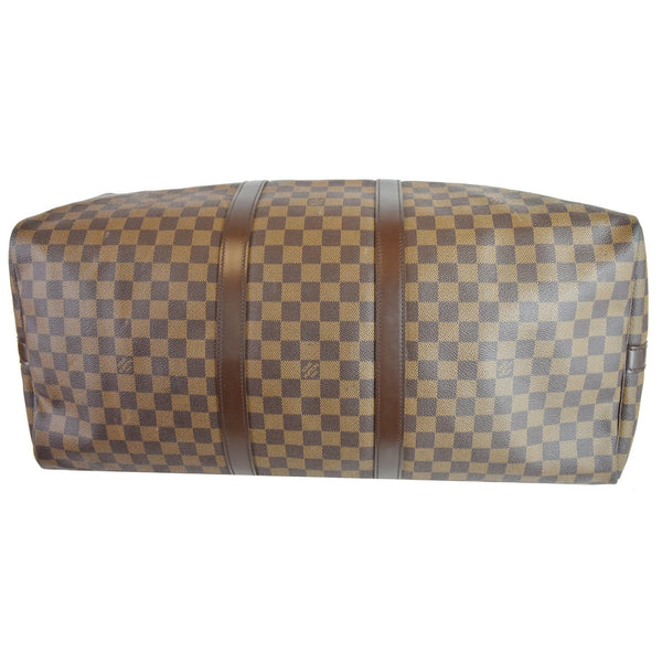 Louis Vuitton Keepall Bandouliere Brown bottom Bag